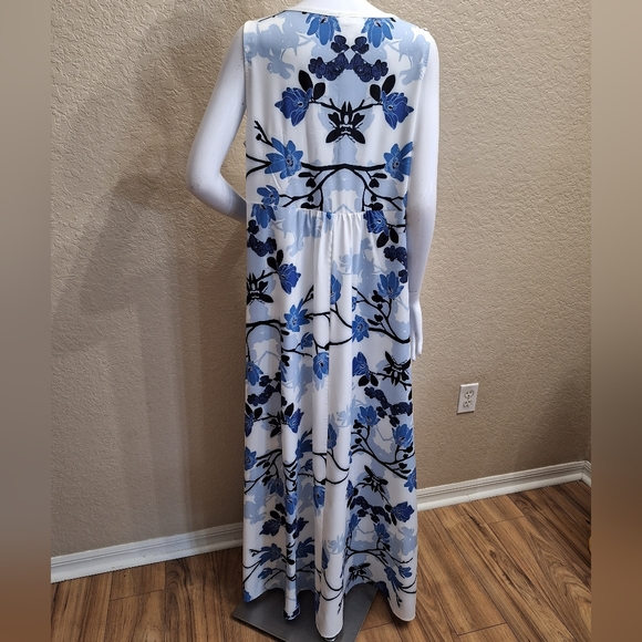 MADE WITH ♥️ Maxi Dress Beautiful shades of Blue - Picture 6 of 11